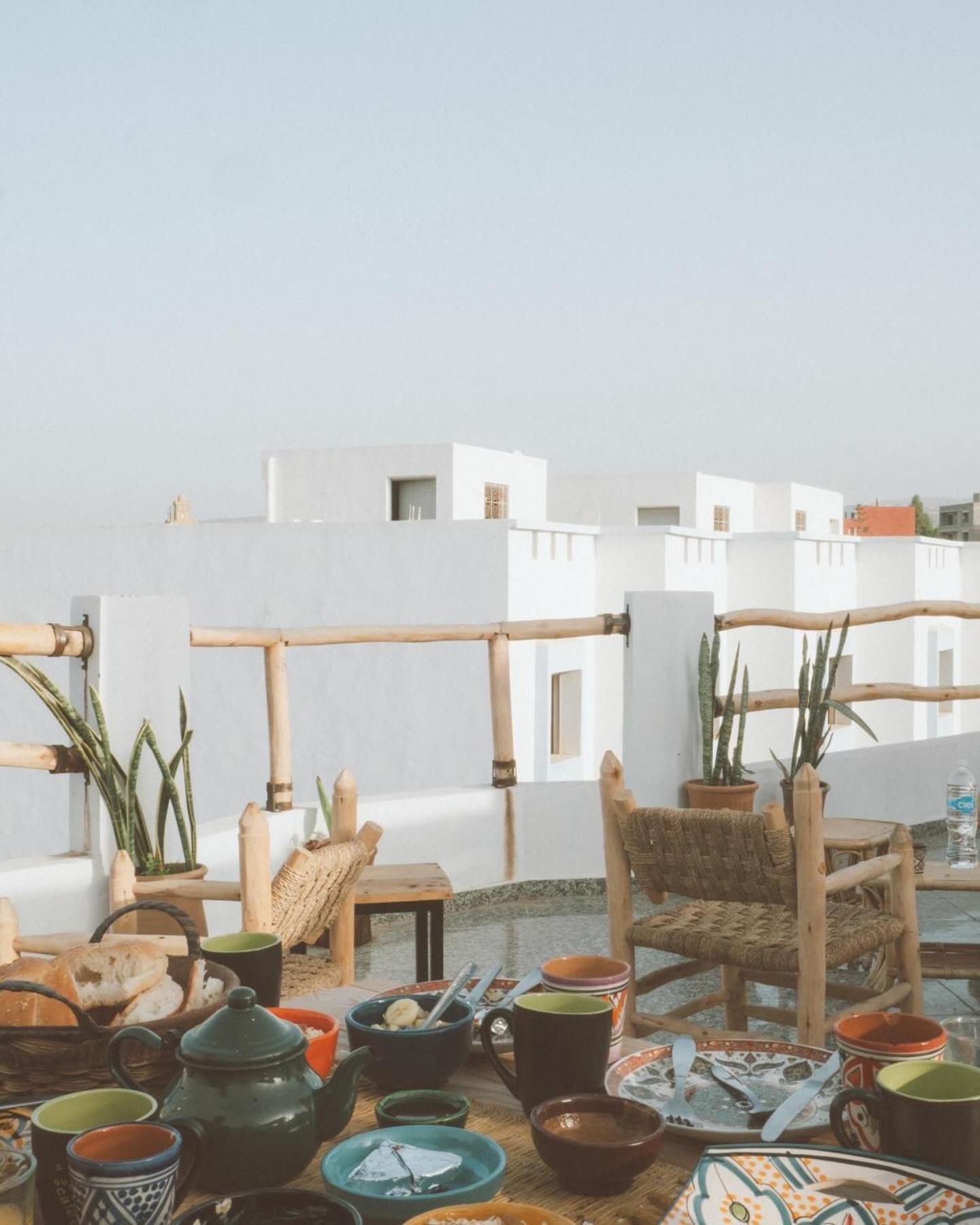 Auberge de jeunesse Paddle Out Morocco à Tamraght Extérieur photo
